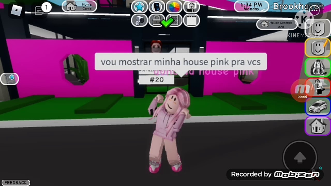 minha house pink no Roblox (Emanuely kids)