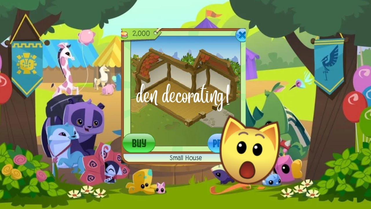 small house den decorating! - ANIMALJAM CLASSIC