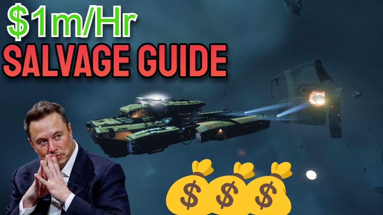 BEST SALVAGE GUIDE FOR STAR CITIZEN!!! Star Citizen Drake Vulture Salvage Guide for Beginners! 3.23