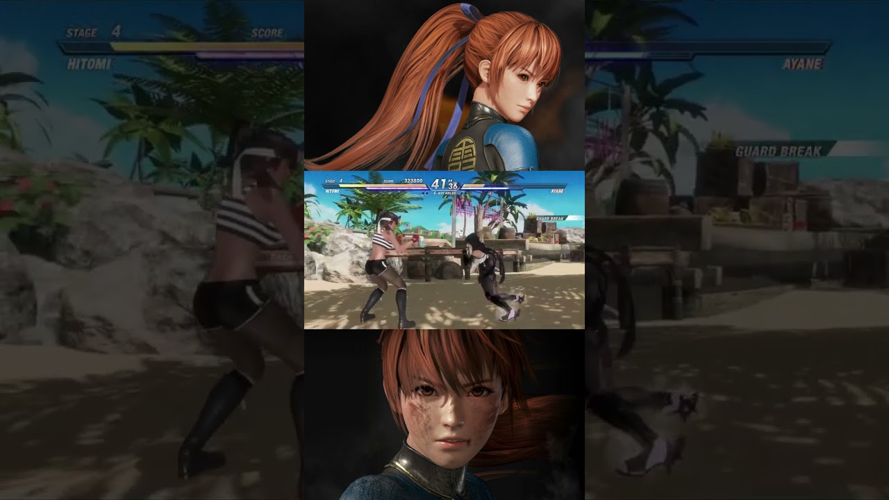 Dead or Alive 6 &ndash; Hitomi Vs Ayane #DeadOrAlive6 #Hitomi #DOA6 #ayane #shorts