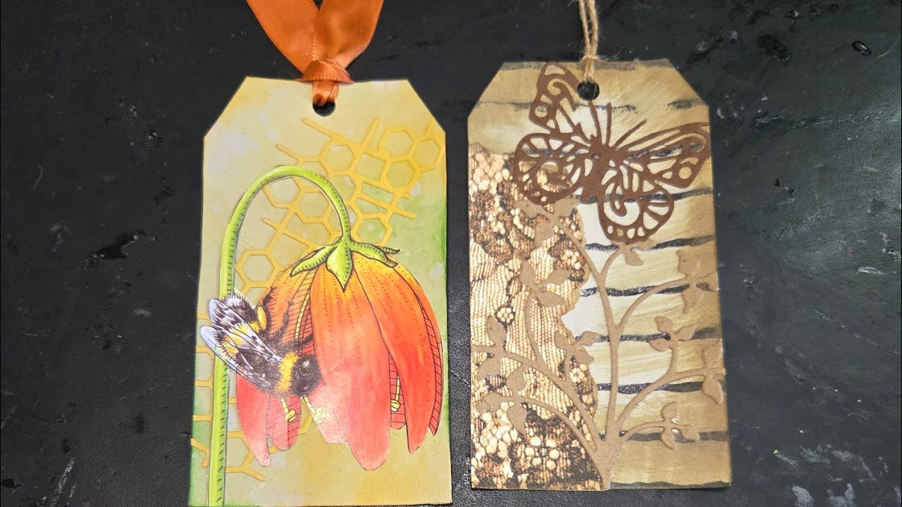 Day 9 Blended & 10 Lined Tag -#100daysoftags@CindyALewis @BlackWhisperCraftsakaBexx​