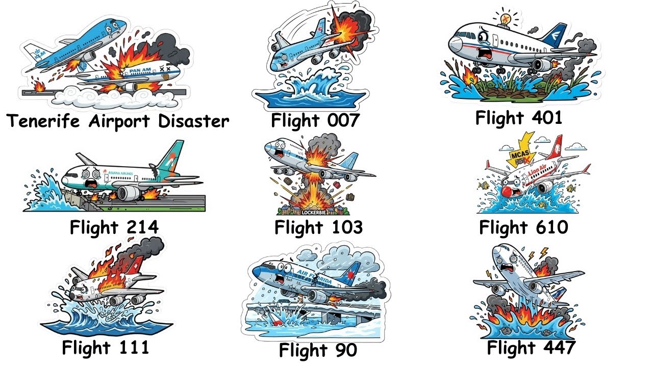 Every Aviation Disaster Caused by One Bad Decision Explained in 17 Minutes
