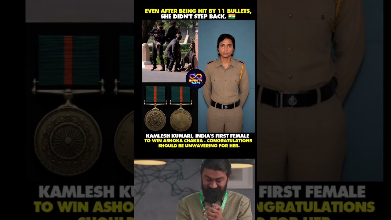 Unwavering Bravery! 🫡🇮🇳 The Story of Kamlesh Kumari, The CRPF Hero Who Saved India's Parliament