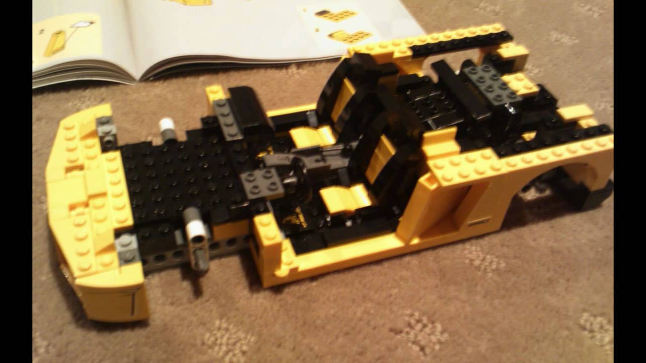 LEGO 8169 Lamborghini LP560-4 Spyder Timelapse (HD)