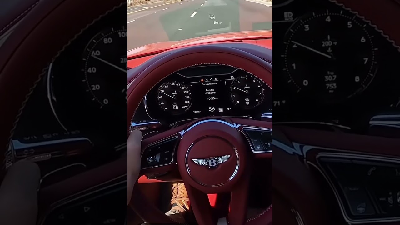2022 Bentley Continental GT Speed POV Drive #cars #racing by @MilesPerHr​
