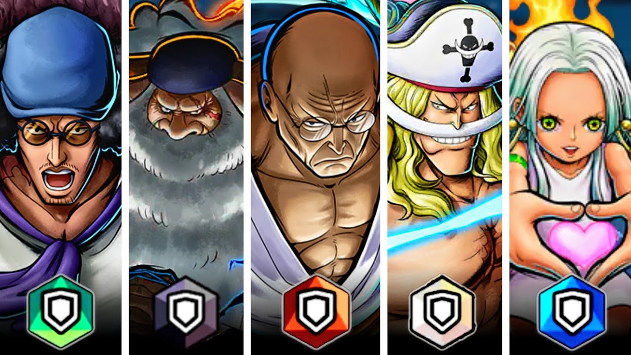 TOP 5 DEFENDERS in One Piece Bounty Rush!