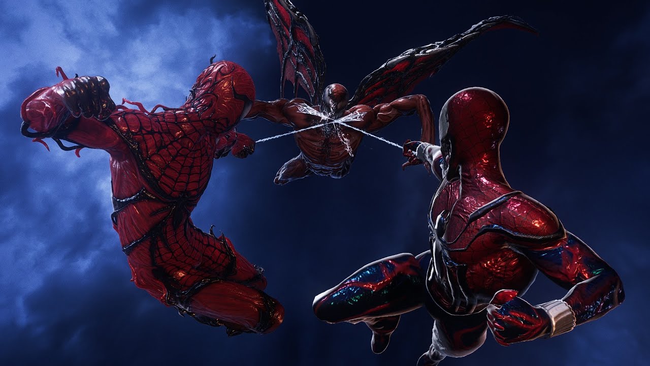 Spider Carnage & Miles Symbiote Suit vs Carnage NG+ - Marvel's Spider Man 2 Gameplay PC PS5