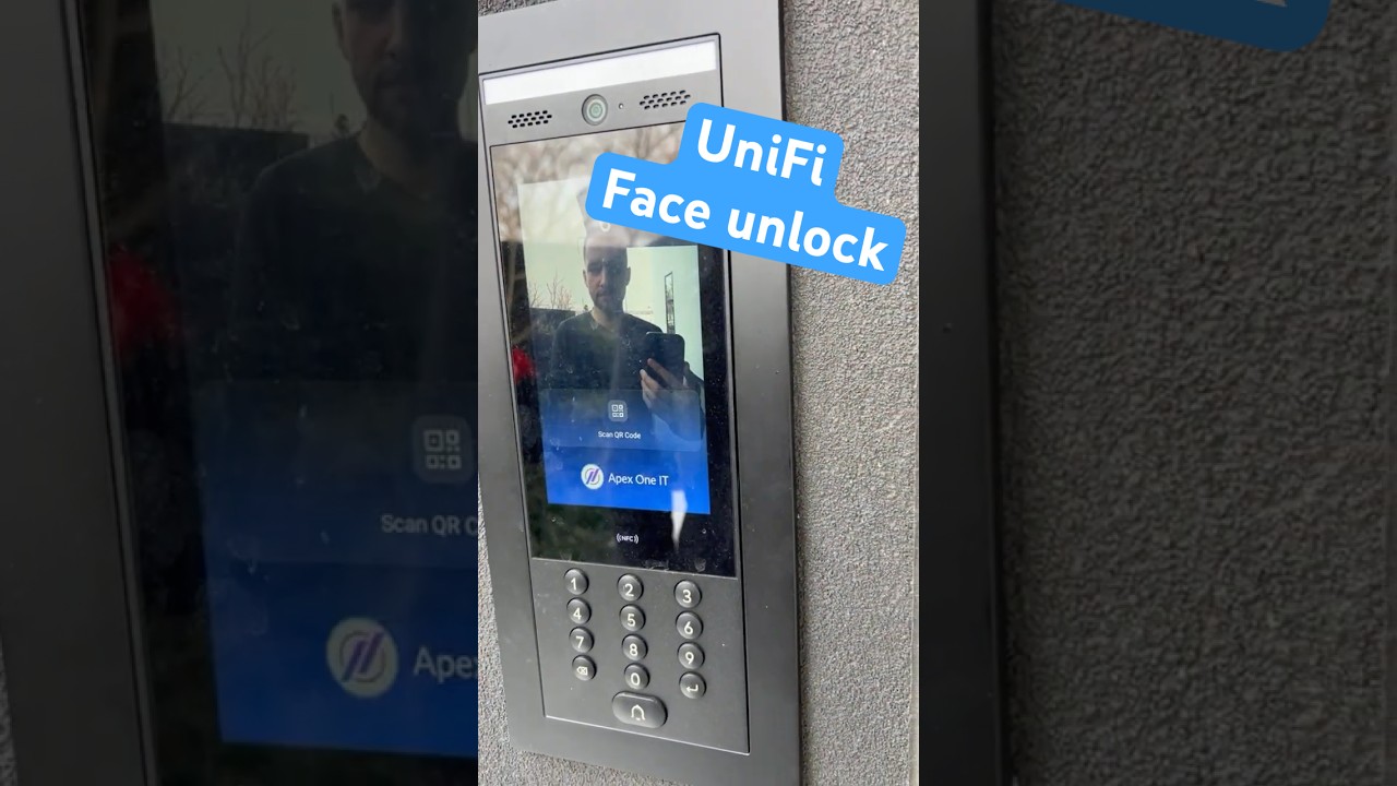 Теперь на считывателе UniFi G2 Pro и домофоне доступна разблокировка по лицу.