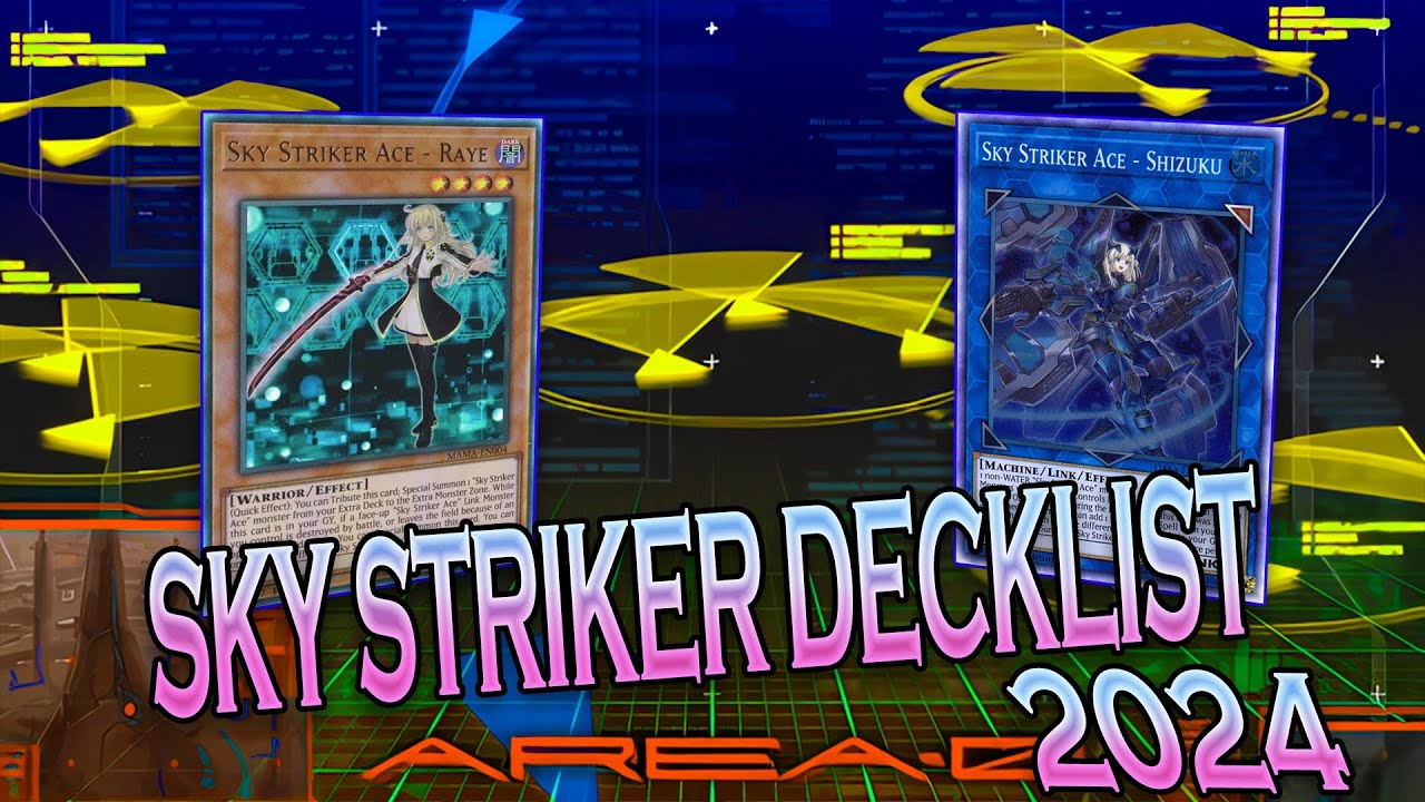 YuGiOh Sky Striker Deck 2024