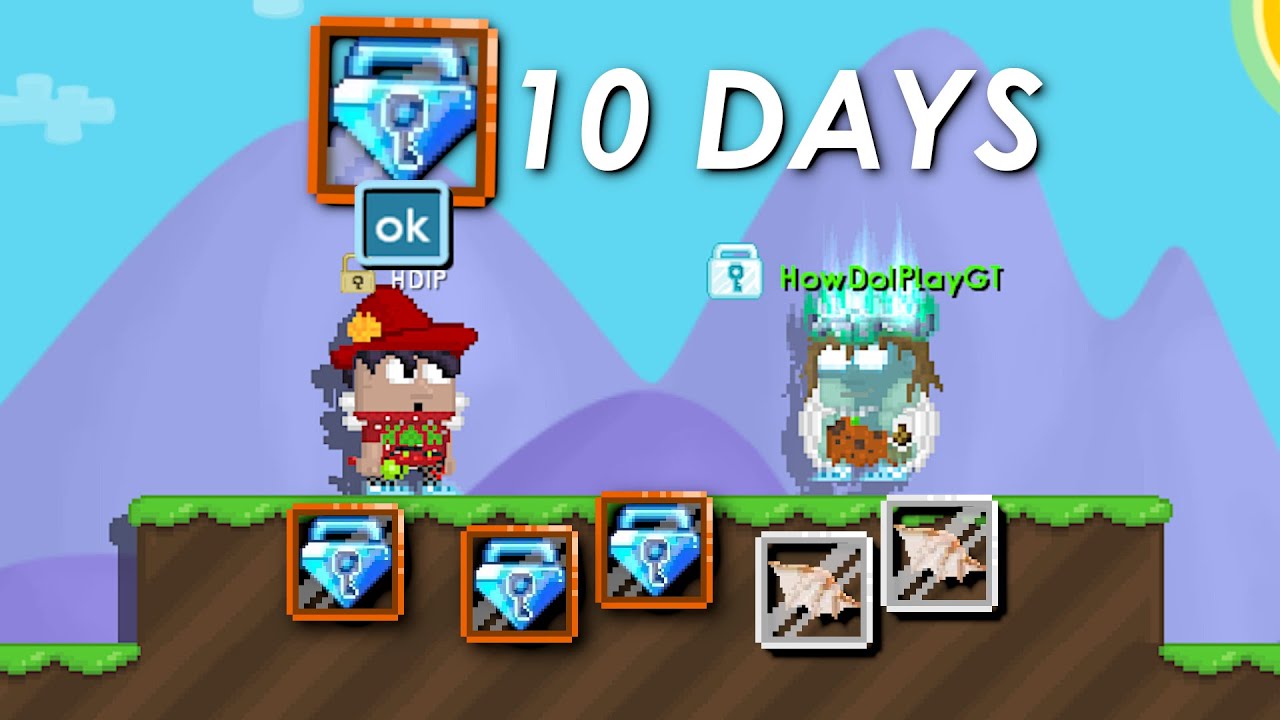Getting 100DL in 10 DAY (Supplying Jamew7) - Growtopia