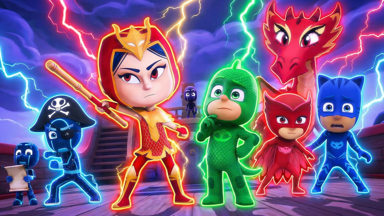 PJ Masks em Português ⚡️ Aventuras da An Yu! 🐉  Desenhos Animados Infantis