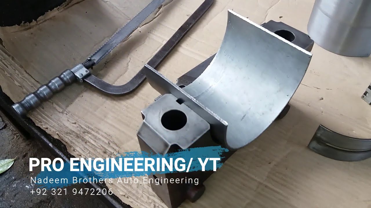 Method of making main bearing Perkins 4012 - NBAE