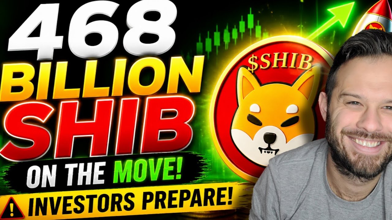 Shiba Inu Coin | 468 миллиардов SHIB в движении, пока крипторынок готовится к важным новостям