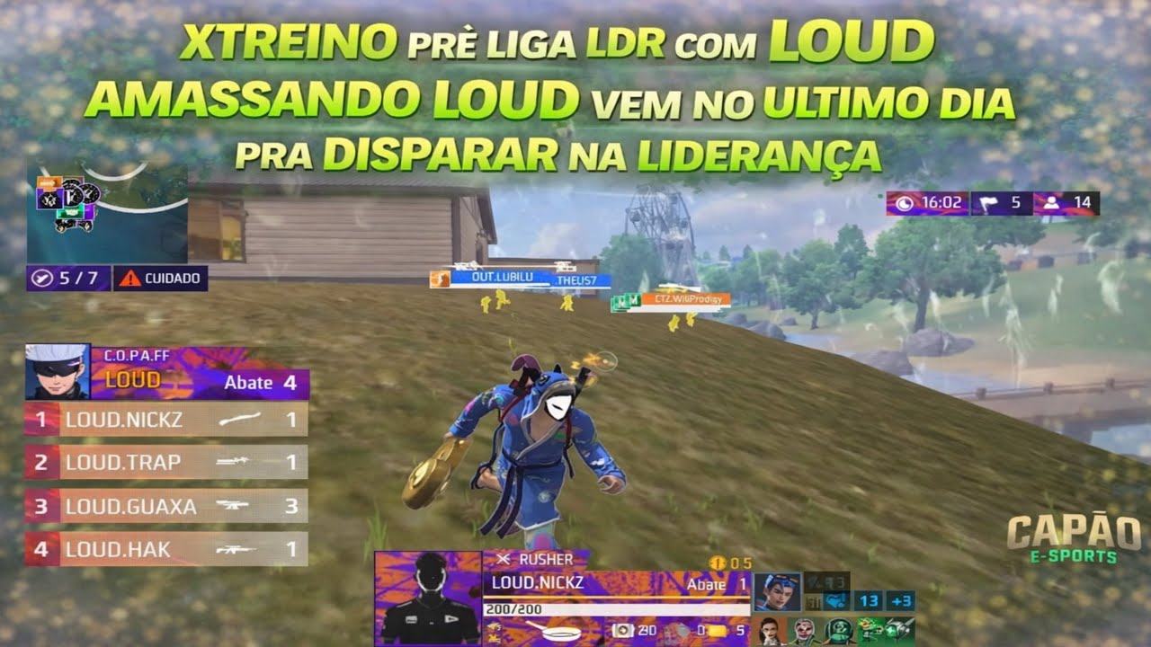 XTREINO PREMIADO COM LOUD CAMPEÃ: LOUD VEM FORTE E DOMINA O PRÉ-LIGA LDR🔥