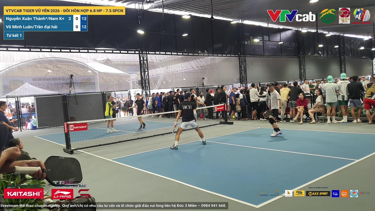 LIVE | VTVCAB TIGER VŨ YÊN 2026 - ĐÔI HỖN HỢP 6.8 HP - 7.5 SPCN  | V6-B1