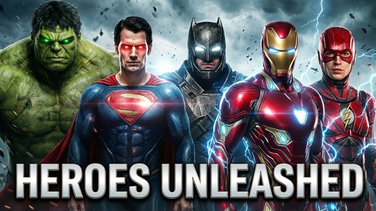 Superheroes Unite | Realistic Cinematic Heroes Invite You 🔥