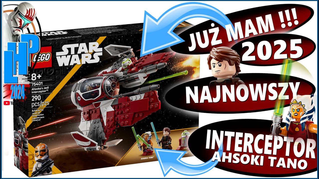 JUŻ MAM! Interceptor Jedi Ahsoki LEGO 75401 Star Wars (2025)