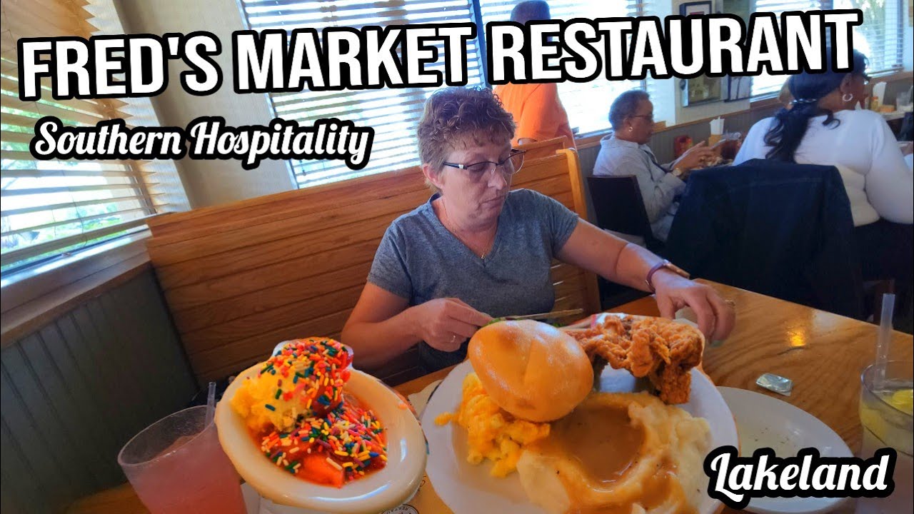 All You Can Eat Lunch MarketTable 🍽️Fred's Market Restaurant Lakeland
