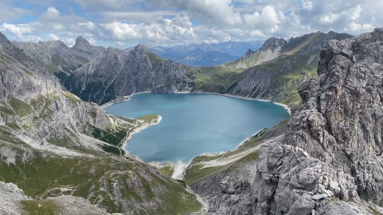 Mountain hiking around the Lünersee (Schesaplana, Gamsluggen, Schafgafall)