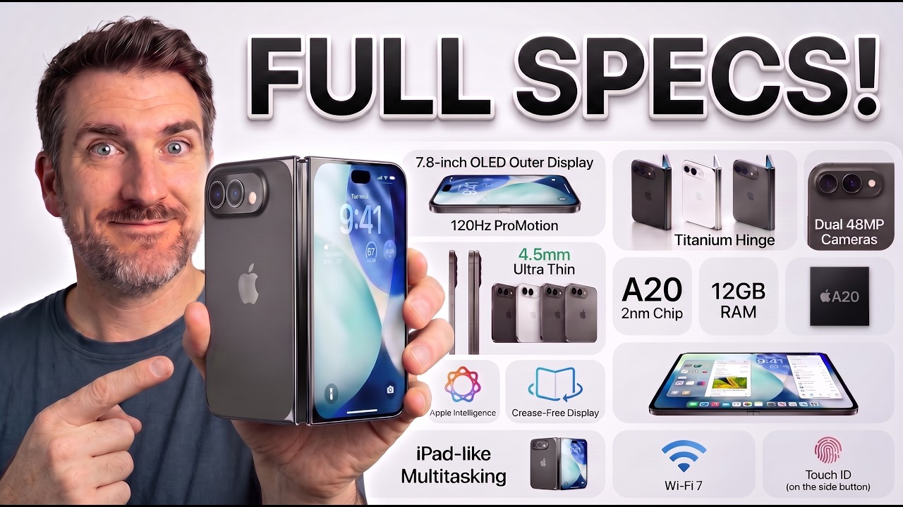 iPhone Ultra Final FULL SPECS LEAKED... It's Absolutely INSANE!