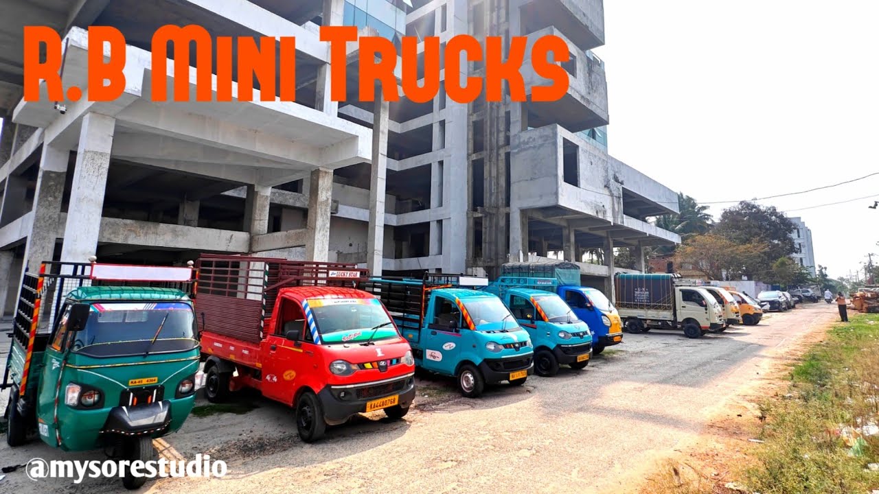 Commercial Goods Vehicles @ R.B Mini Trucks | Mysore Studio