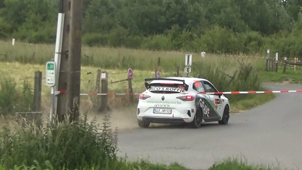 Ypres Rally 2024 - SS15: Watou 2 + SS7 Div 2 - all cars (raw footage) - fast corner