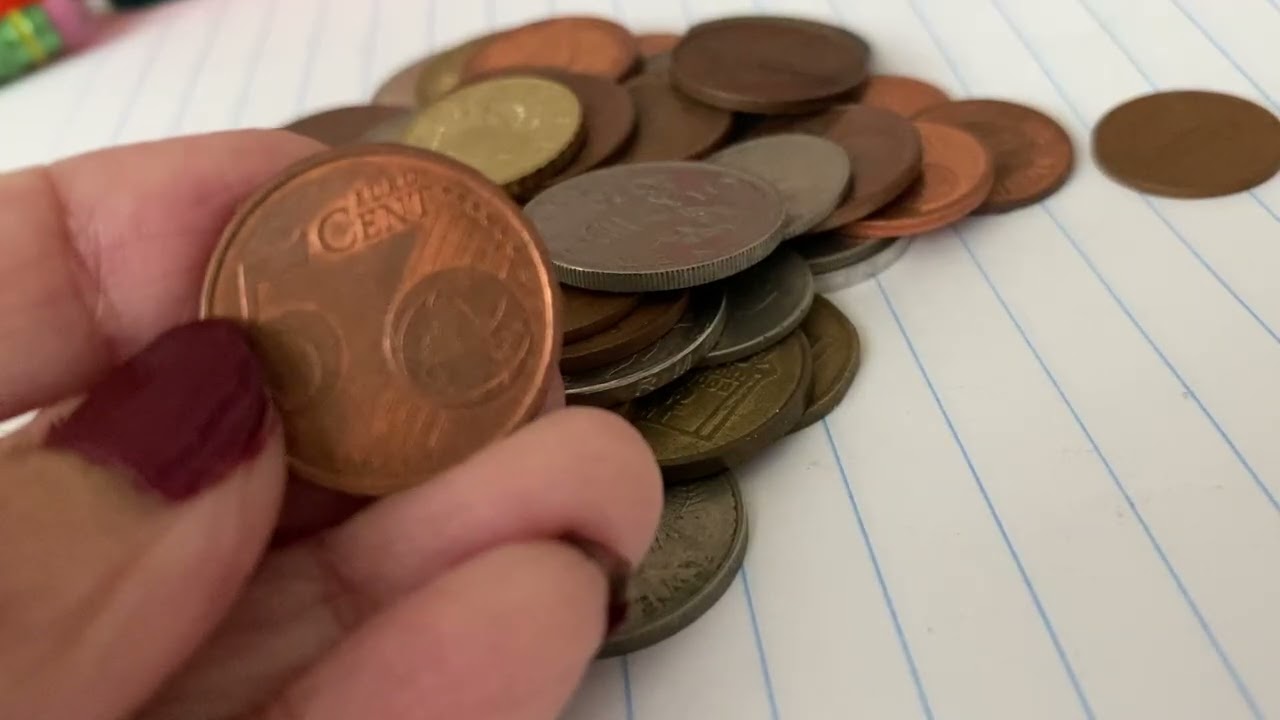 ASMR Whispered Coin Collection Foreign International Coins
