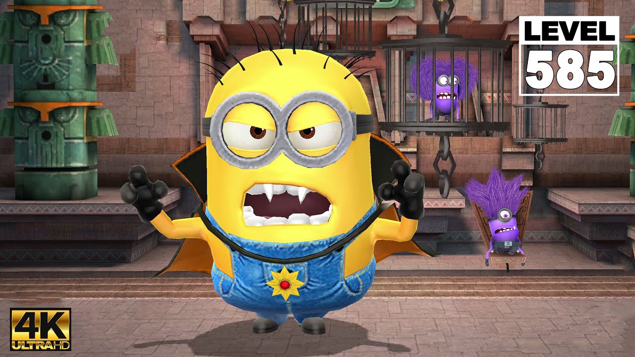 Minion Rush Vampire Minion Run 17K Meters at El Macho's Lair | LV.585 EP#436 | UHD 4K