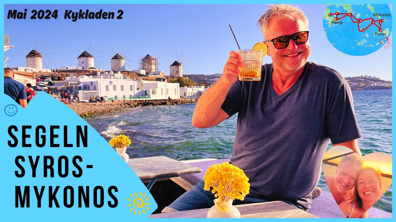 Segeln Griechenland: Kykladen von Syros nach Mykonos # 51