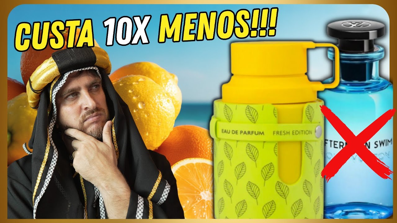 ODYSSEY LIMONI de ARMAF |  ÁRABE PARA o CALOR que LEMBRA O UM PERFUME de LOUIS VUITTON 10X MAIS CARO