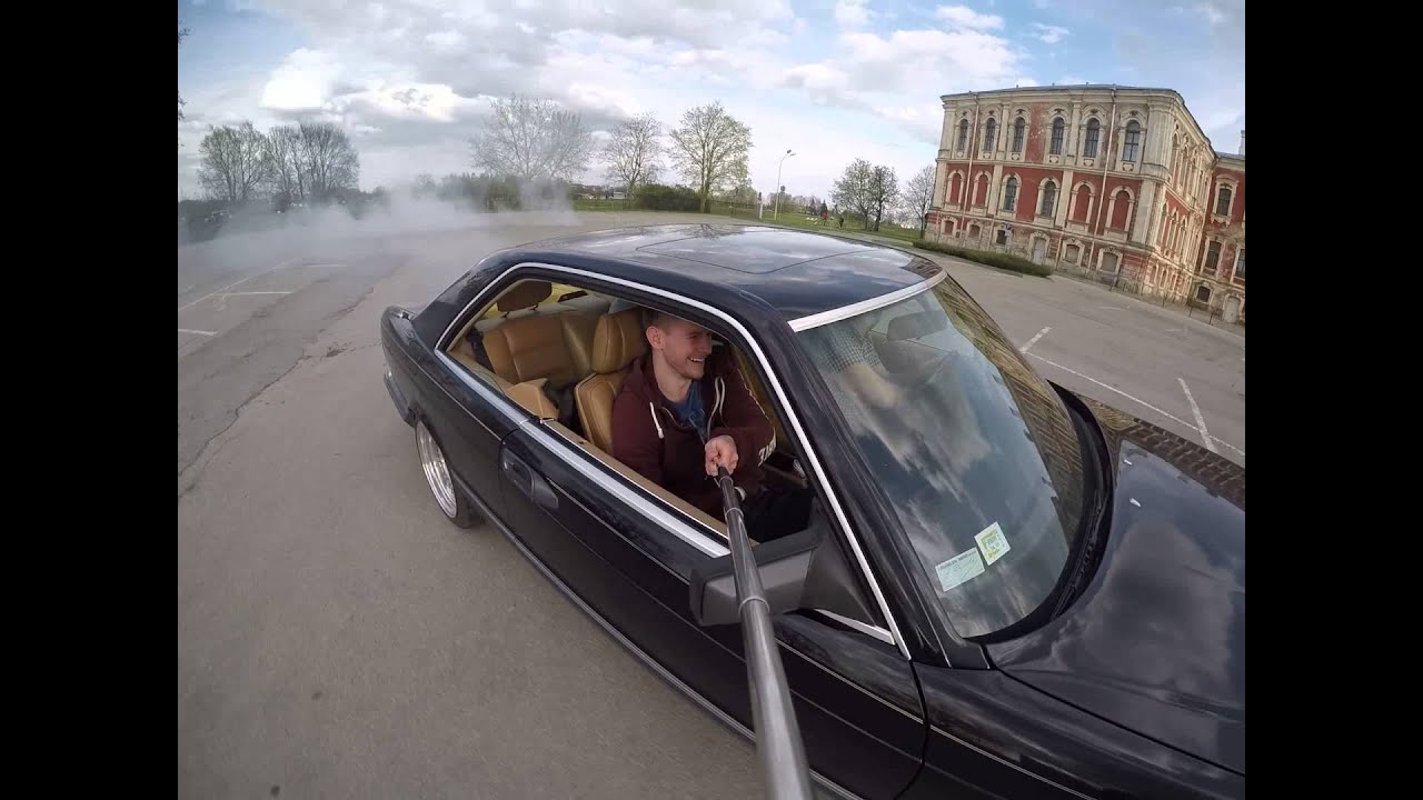 Mercedes benz 560 sel burnout