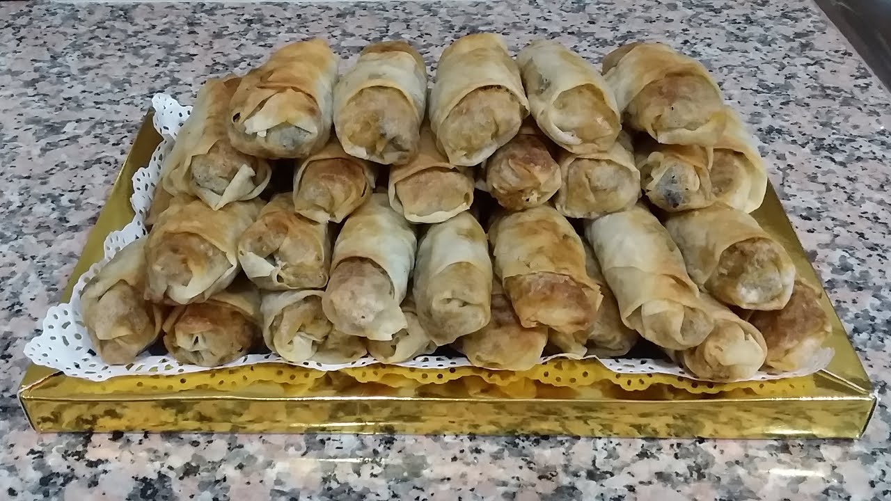قنينطات بالكروفيت بحشوة لذيذة و طريقة سهلة و بسيطة 