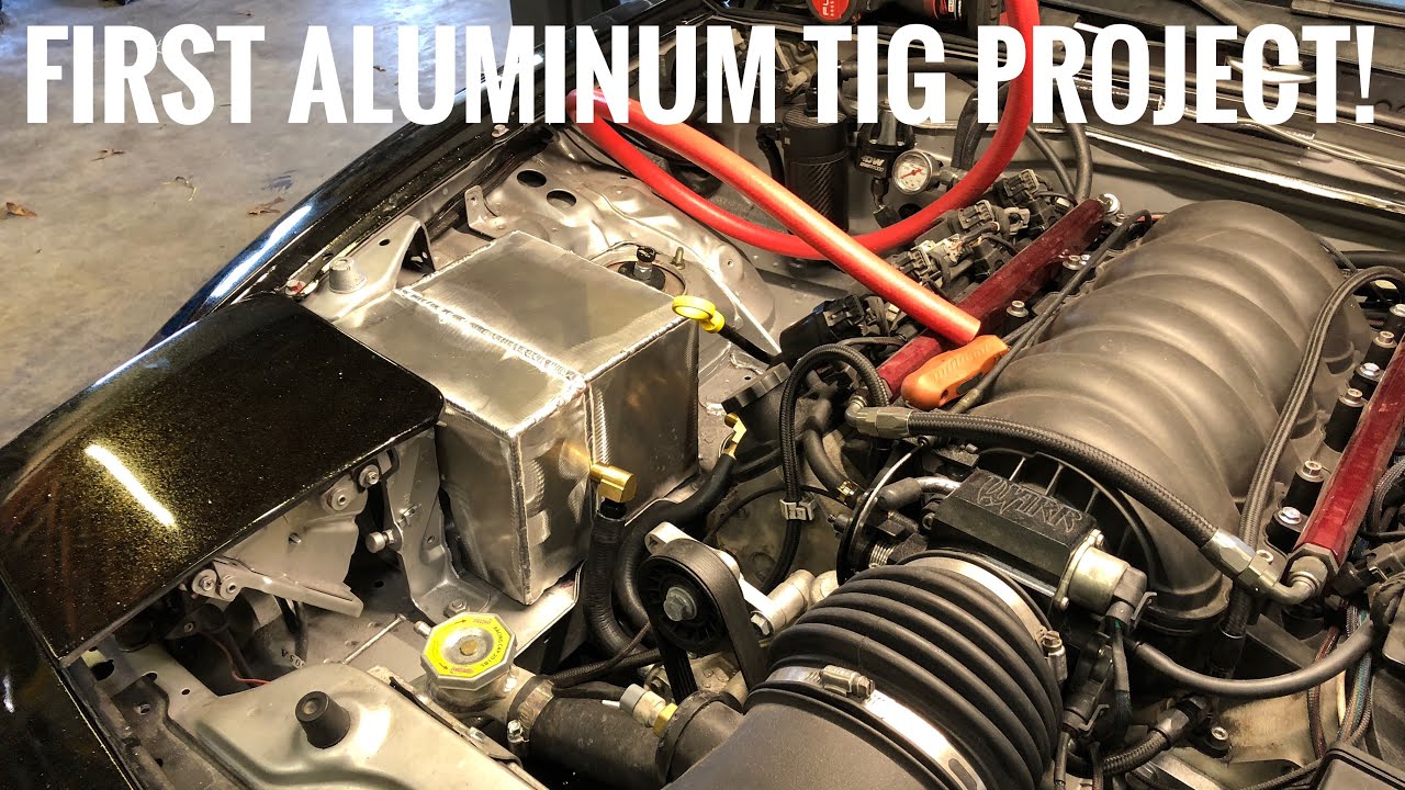 LS Miata Aluminum Coolant Expansion Tank Build!