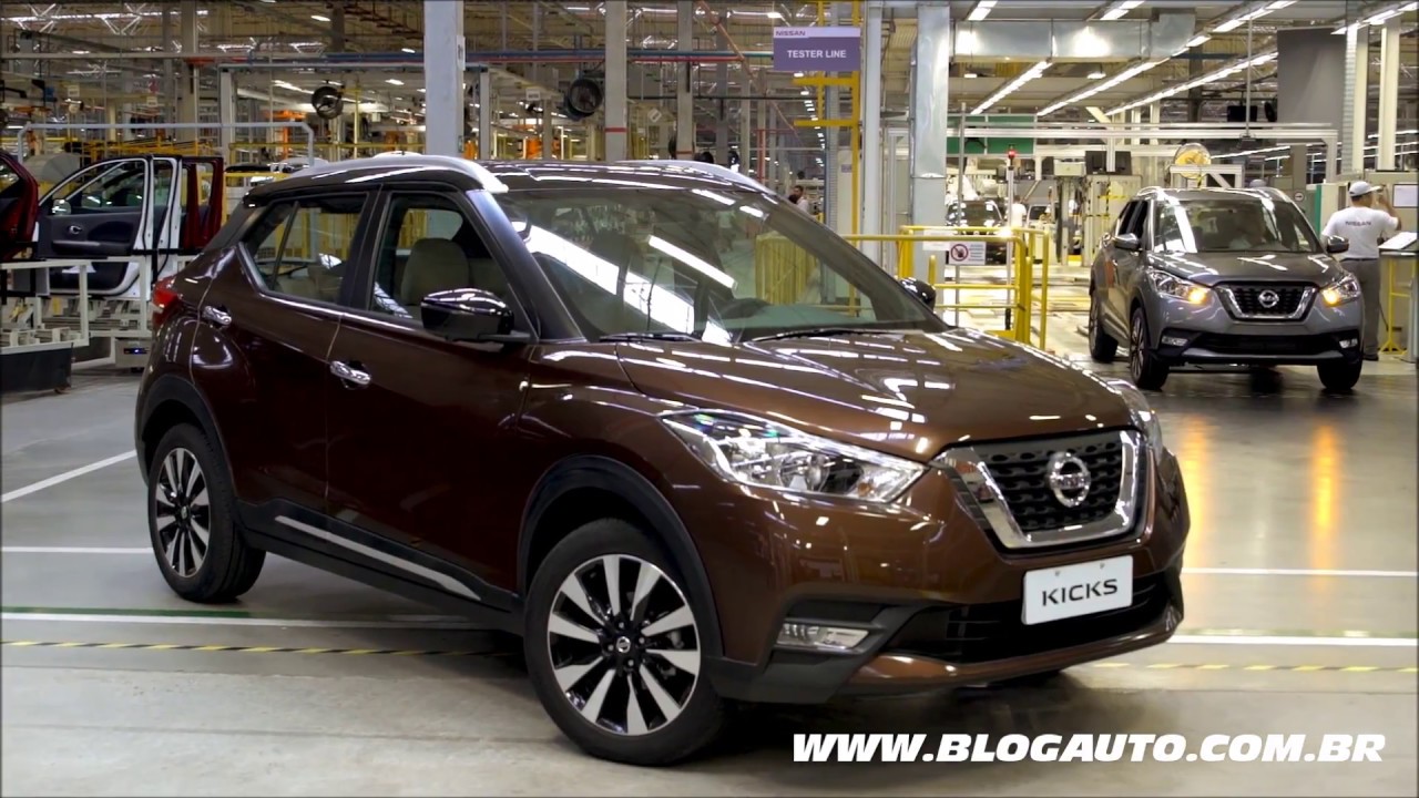 NISSAN KICKS VEJA TODA A FABRICAÇÃO NA FÁBRICA DA NISSAN EM RESENDE NO RIO DE JANEIRO - BlogAuto