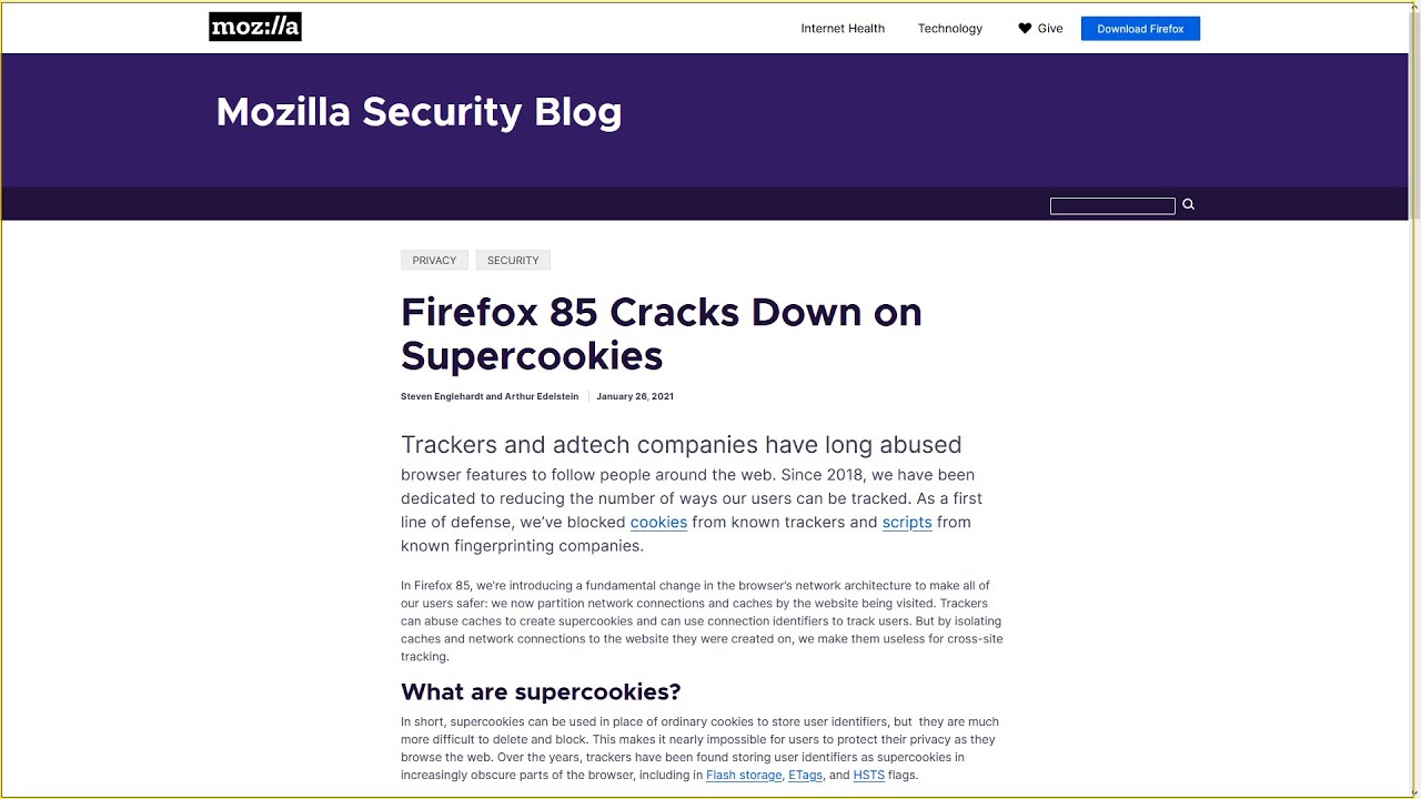 Firefox 85 New 