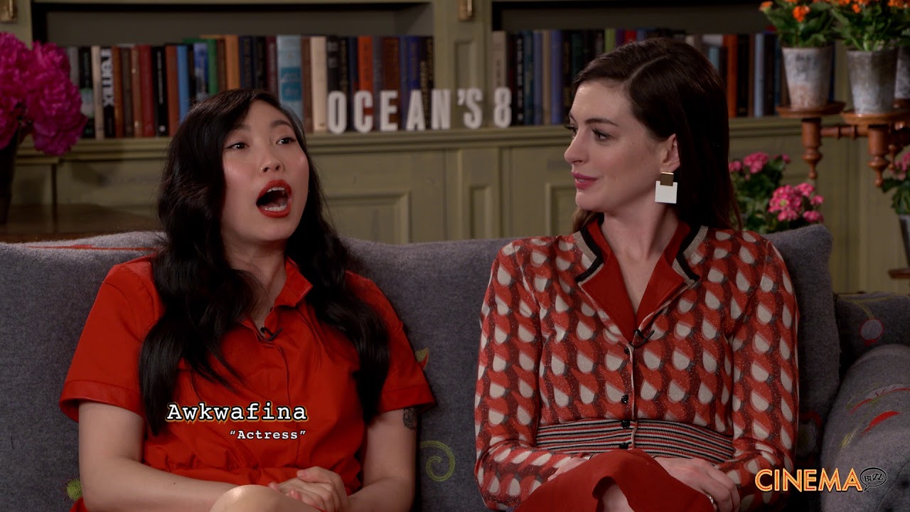 Anne Hathaway & Awkwafina Interview for 