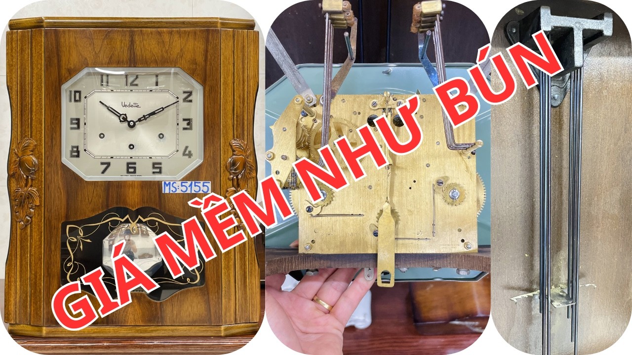 CHỌN CHƠI ĐỒNG HỒ CỔ VEDETTE PHÁP LÀ SỰ LỰA CHỌN ĐÚNG ĐẮN