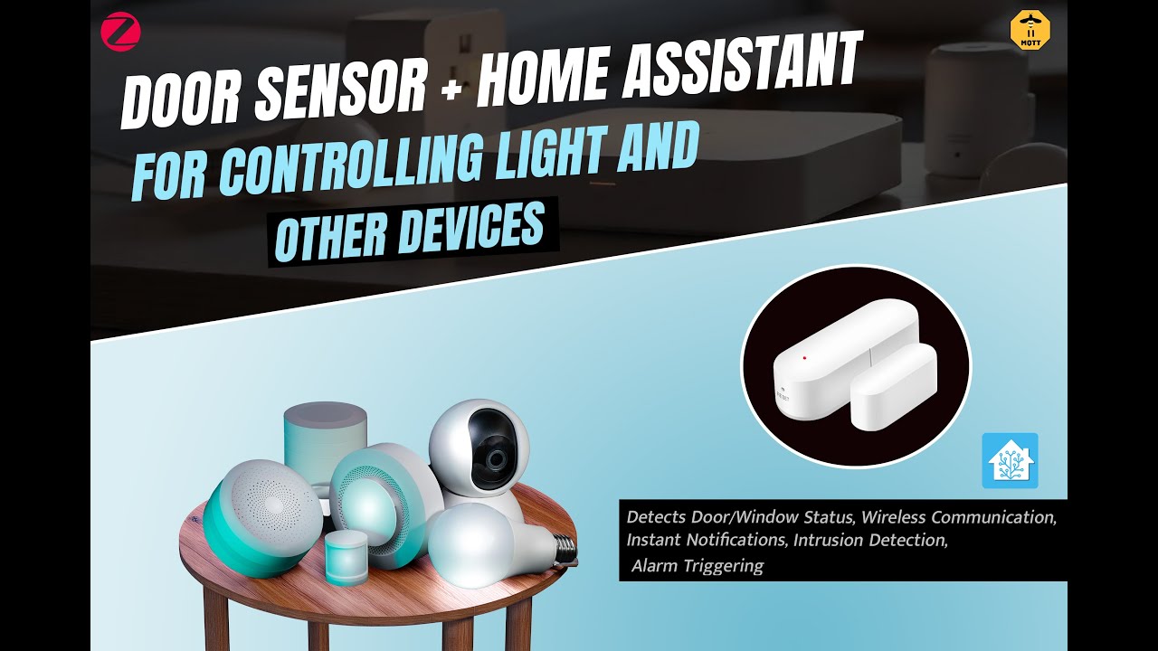 Door Sensor + Home Assistant for Controlling Lights and other devices