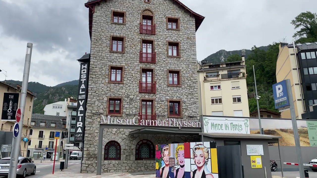 🇦🇩 Conoce Engordany, la bella zona alta de Escaldes, Andorra 4K