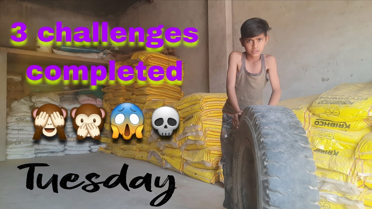 “3 Challenges Ek Hi Vlog Me 🔥 | Last Challenge Ne Hila Diya! VLOG=365=8=2026🙈🙊😱