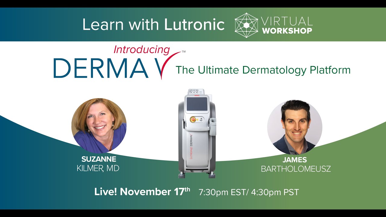 Lutronic DermaV for Vascular & Pigmented Lesions (Webinar Hypercut)