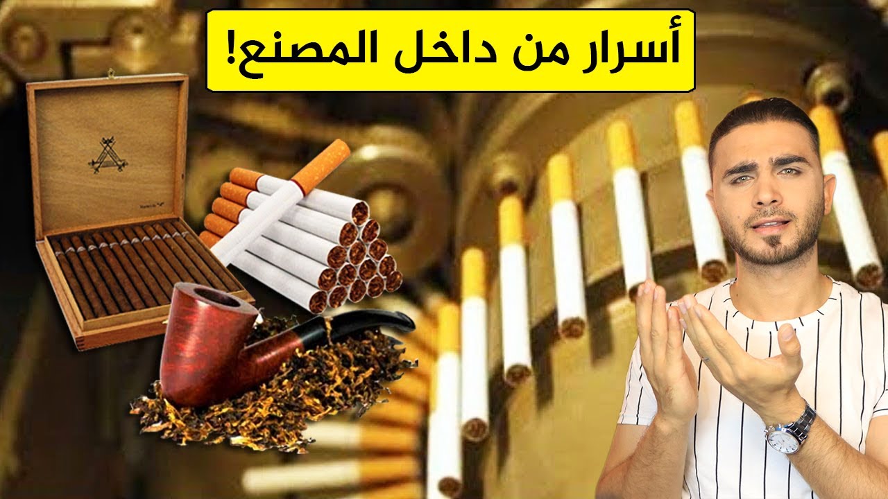 ما لم تشاهده من قبل من داخل مصانع التبغ😱ماذا يضعوا في داخل السجائر!