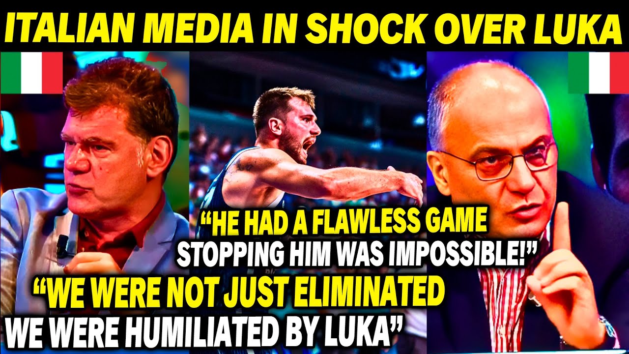 Italian media in SHOCK over Luka Doncic’s performance today 👀 | EuroBasket 2025