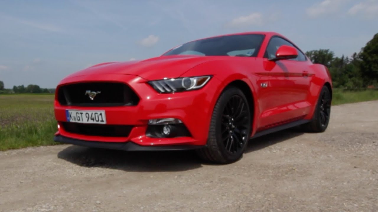 Ford Mustang GT V8 2015 and EcoBoost Test Drive Fahrbericht Review (Deutsch/German)