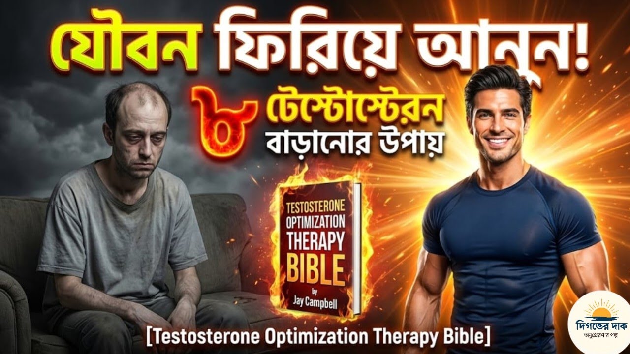 যৌবন ফিরিয়ে আনুন! 🔥 টেস্টোস্টেরন বাড়ানোর ৮টি বৈজ্ঞানিক উপায়
