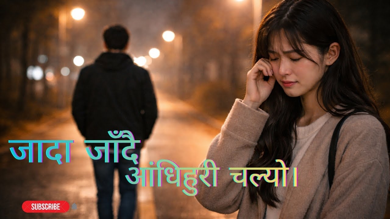 #जादा जाँदै आंधिहुरी चल्यो#तिमी कस्तो निष्टुरि
