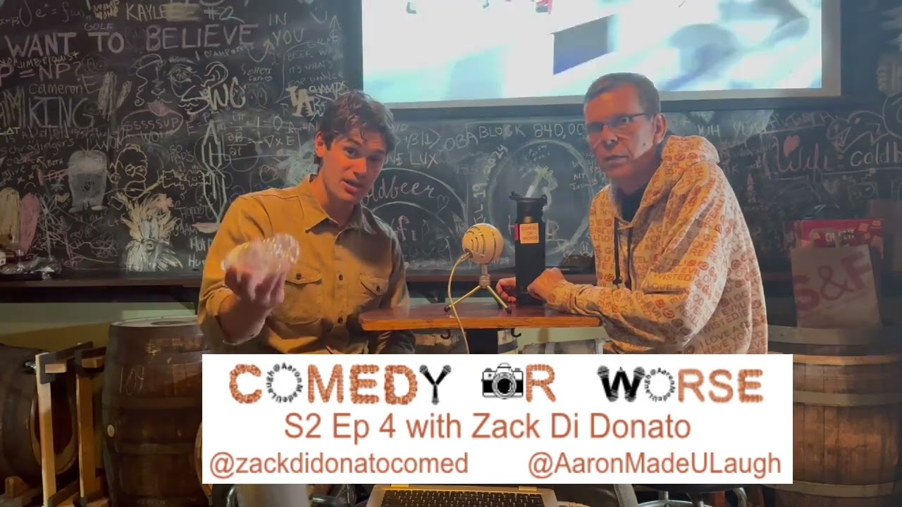 Promo for Comedy or Worse Episode S2 Ep 4 with Zack Di Donato