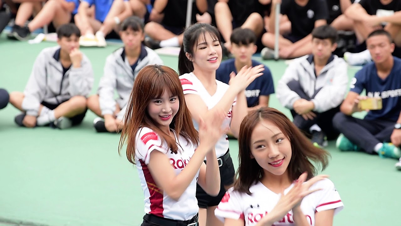 20.11.21 南崁高中20周年校慶運動會 RakutenGirls表演「Burn It Up+Thumbs UP」羚小鹿 Cam
