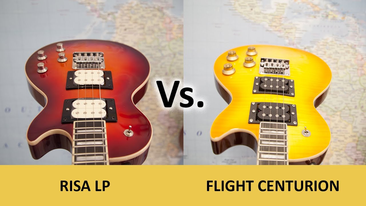 Risa LP vs Flight Centurion  Solid Body Tenor Ukulele Comparison