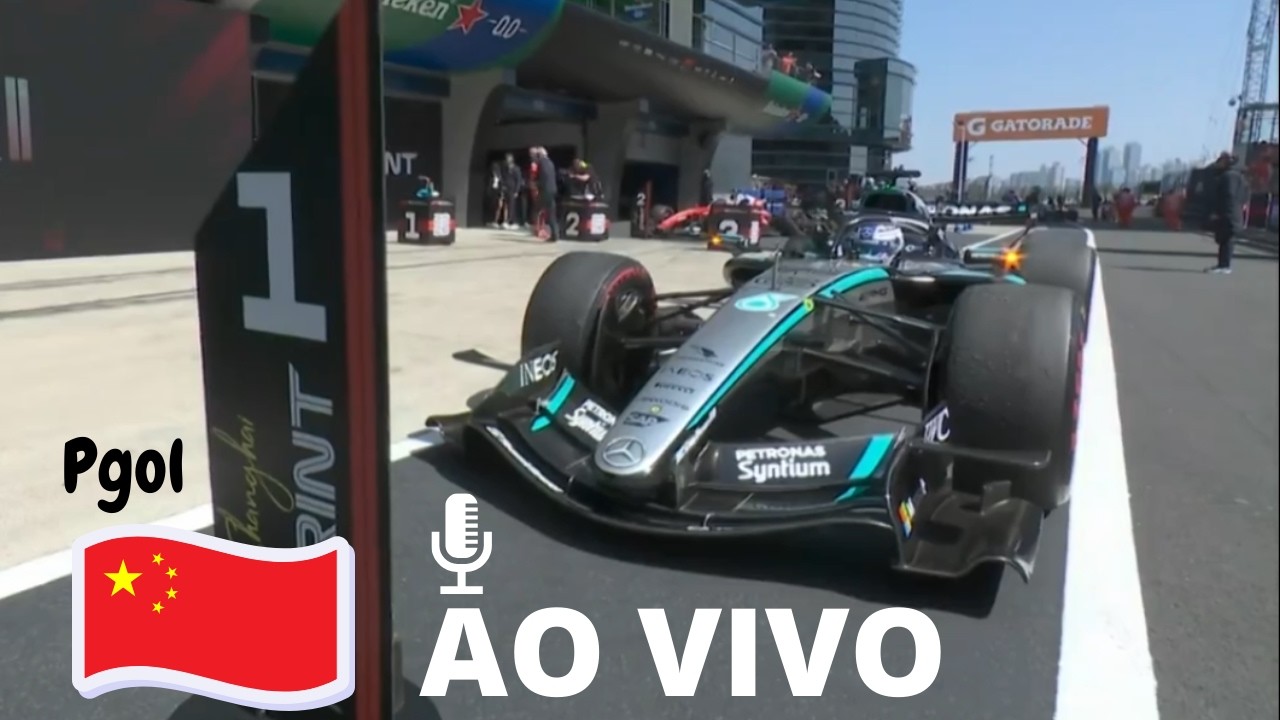 GP DA CHINA 2026 - AO VIVO - FÓRMULA 1 | ÁUDIO E FOTOS